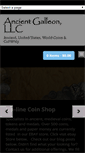 Mobile Screenshot of ancientgalleonllc.com